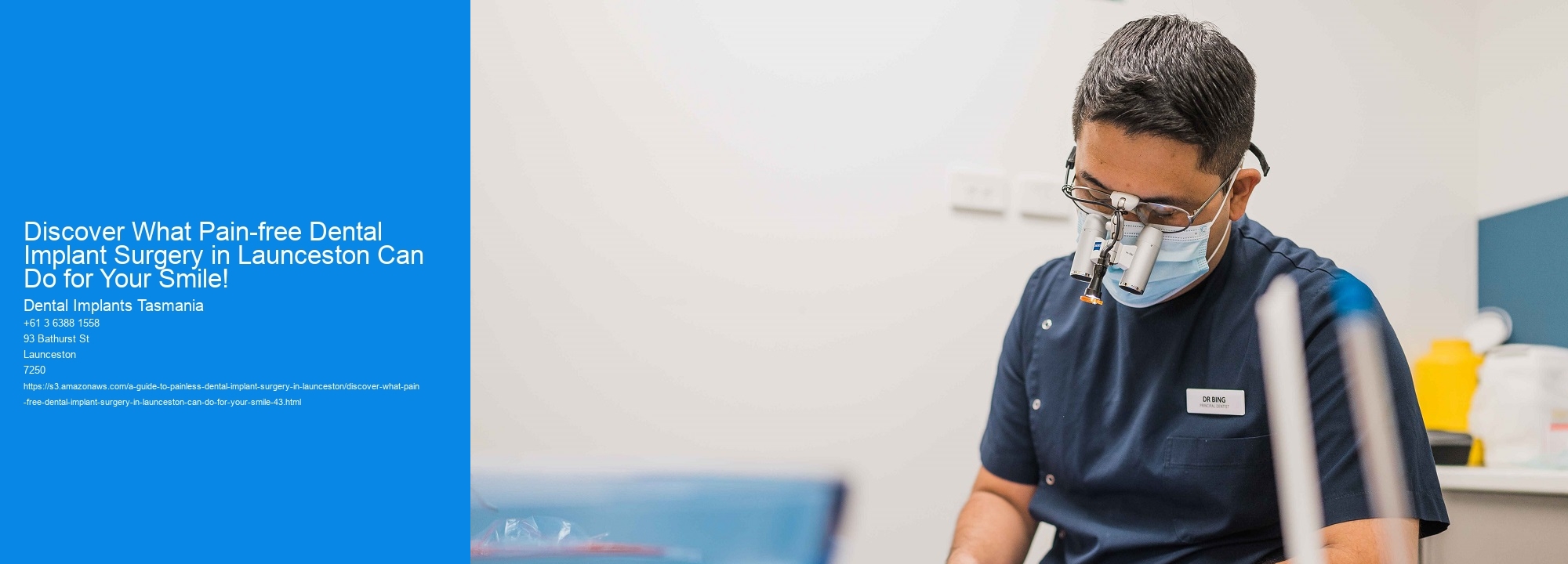 Discover What Pain-free Dental Implant Surgery in Launceston Can Do for Your Smile!