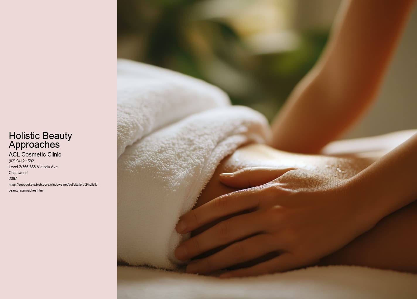 Holistic Beauty Approaches