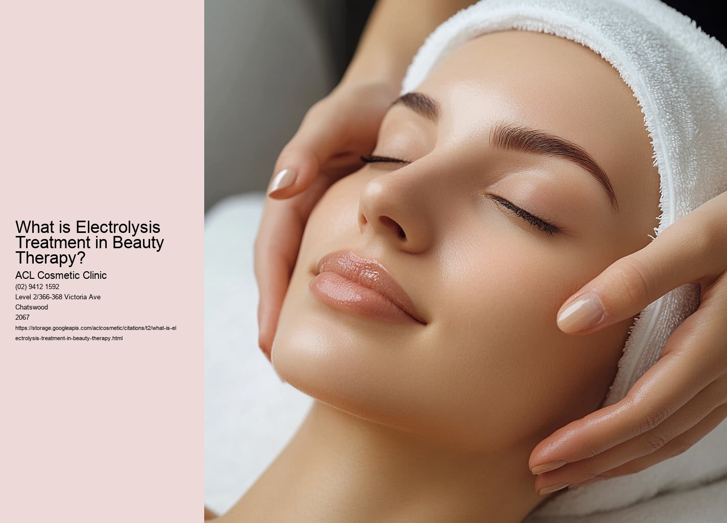 What is Electrolysis Treatment in Beauty Therapy?