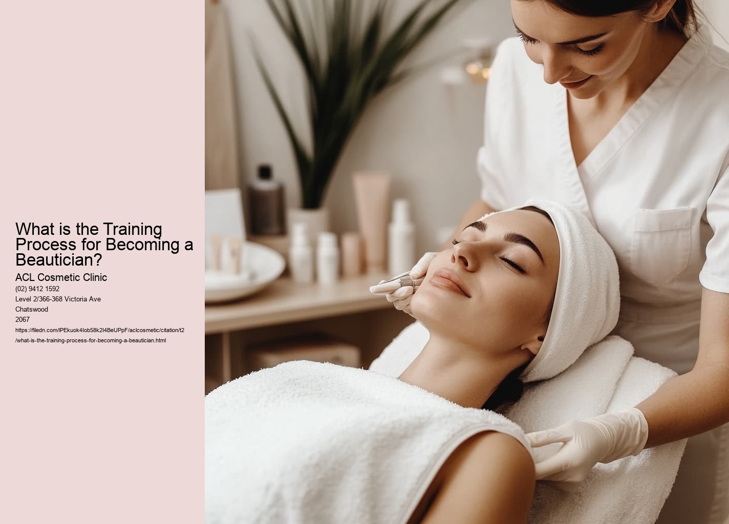 What is the Training Process for Becoming a Beautician?