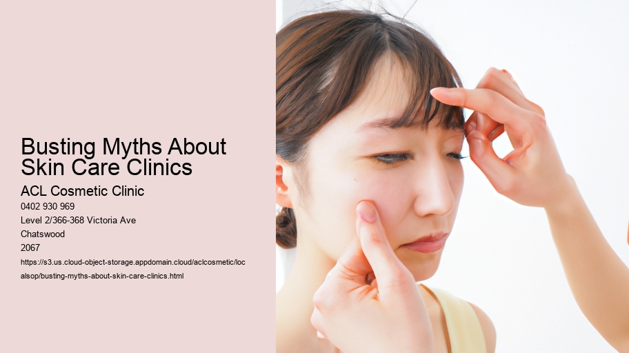 Busting Myths About Skin Care Clinics