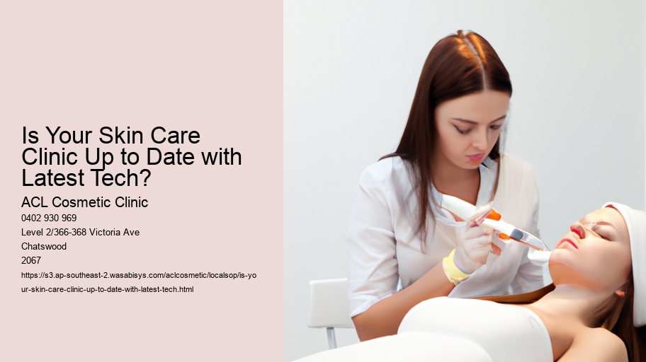 Is Your Skin Care Clinic Up to Date with Latest Tech?