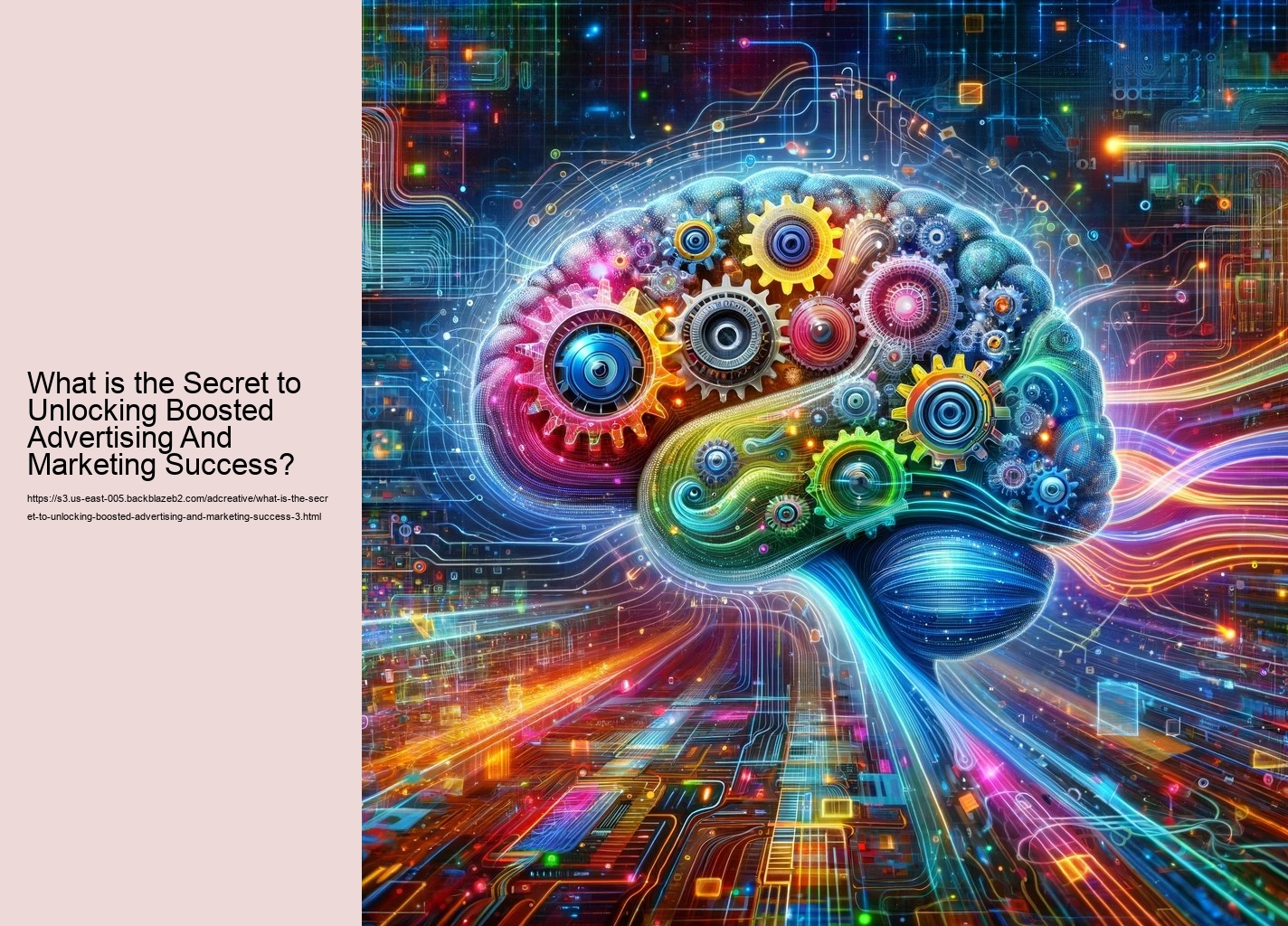 What is the Secret to Unlocking Boosted Advertising And Marketing Success?