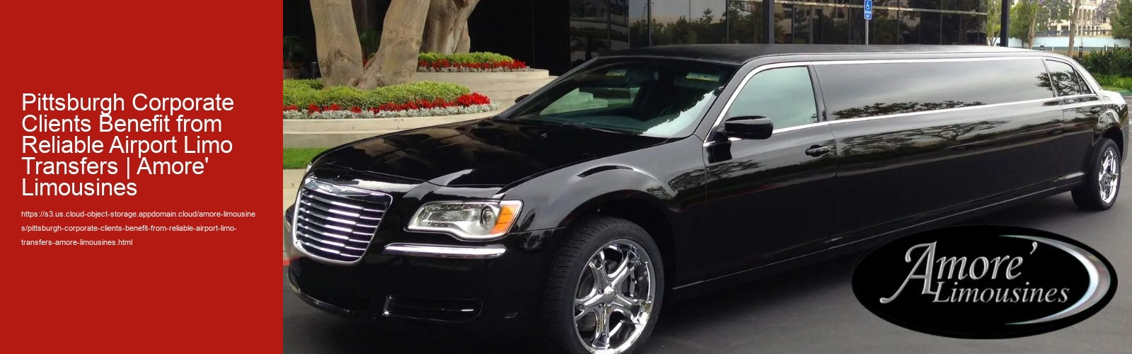Pittsburgh Corporate Clients Benefit from Reliable Airport Limo Transfers | Amore' Limousines
