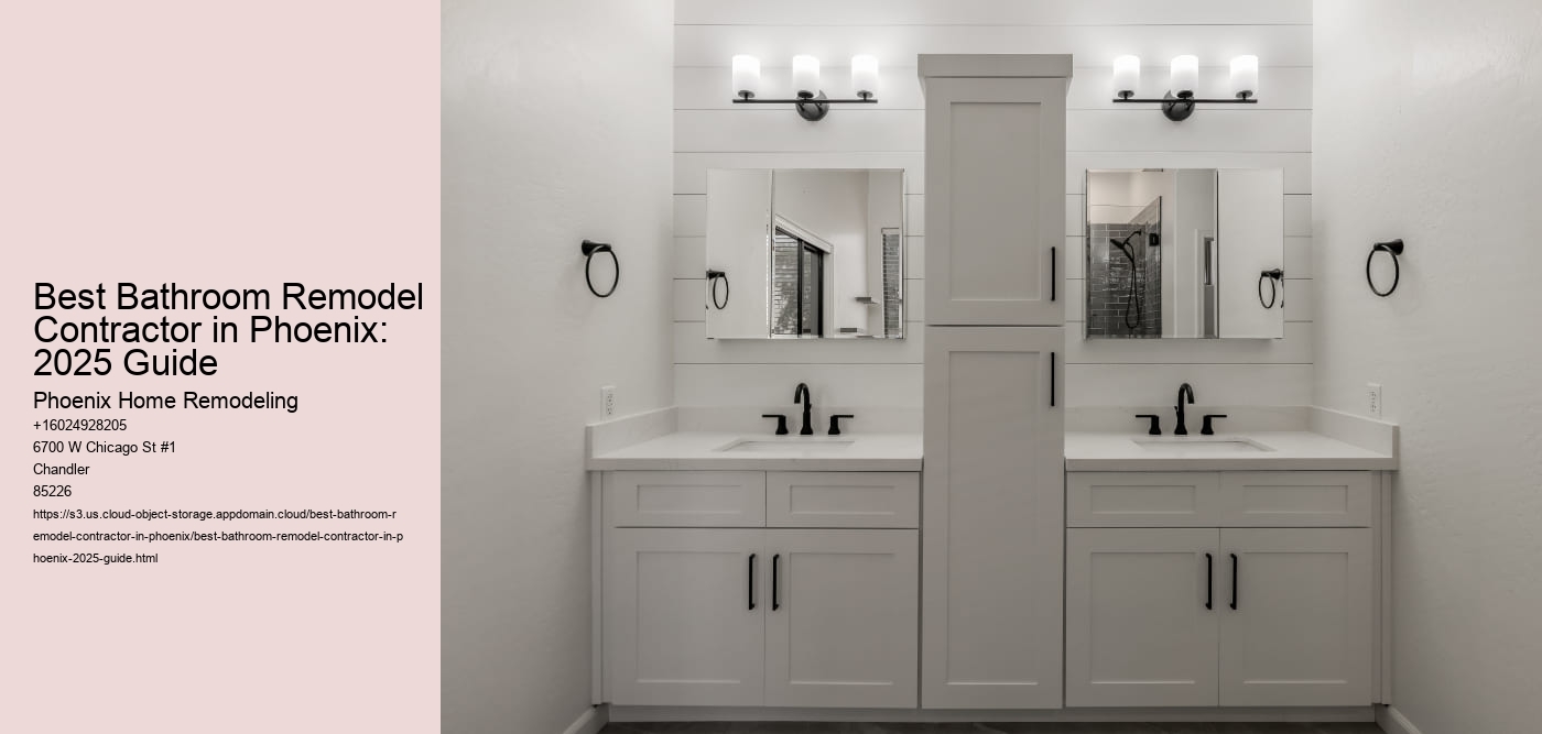 Best Bathroom Remodel Contractor in Phoenix: 2025 Guide