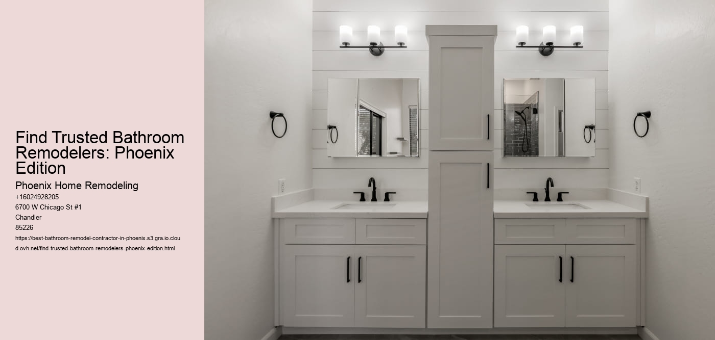 Find Trusted Bathroom Remodelers: Phoenix Edition