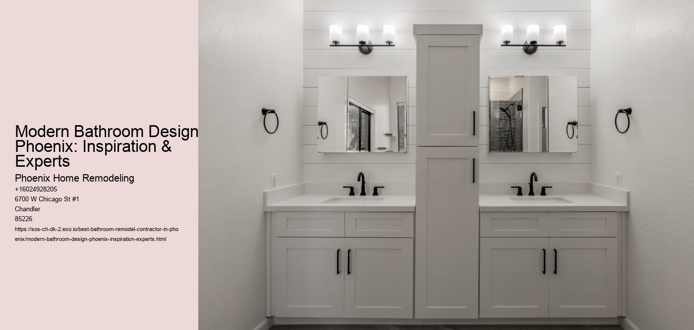 Modern Bathroom Design Phoenix: Inspiration & Experts