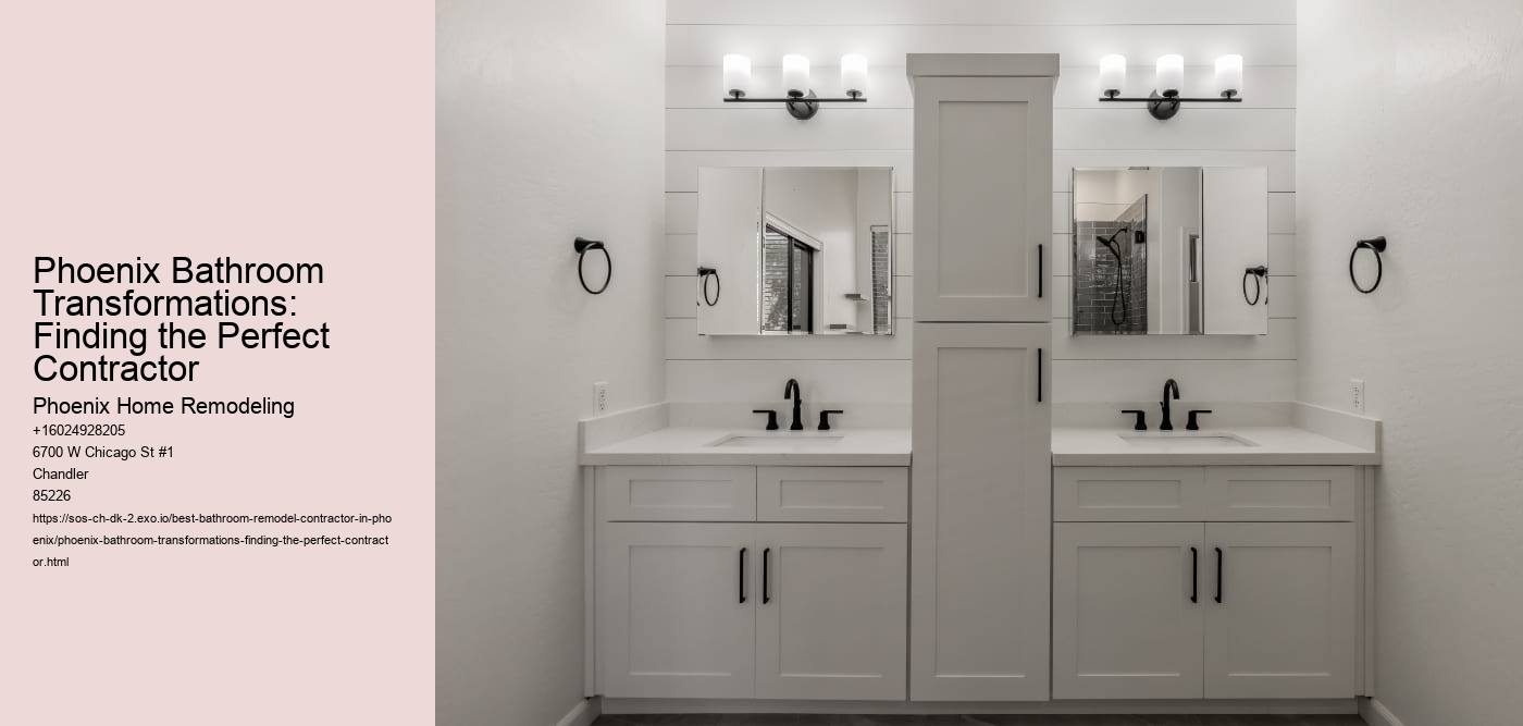 Phoenix Bathroom Transformations: Finding the Perfect Contractor