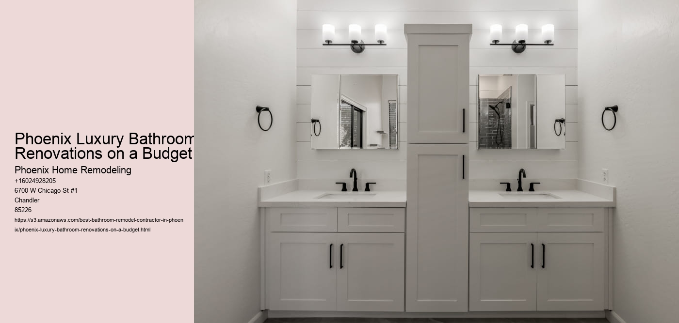 Phoenix Luxury Bathroom Renovations on a Budget