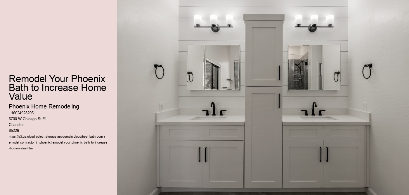 Remodel Your Phoenix Bath to Increase Home Value