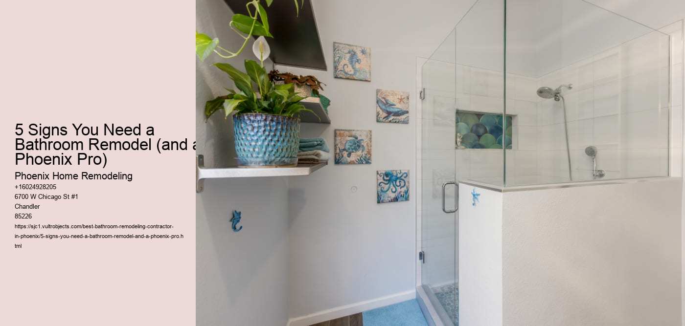 5 Signs You Need a Bathroom Remodel (and a Phoenix Pro)