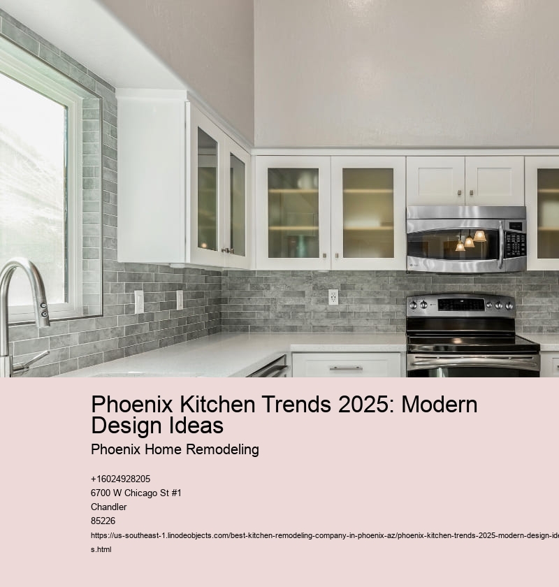 Phoenix Kitchen Trends 2025: Modern Design Ideas