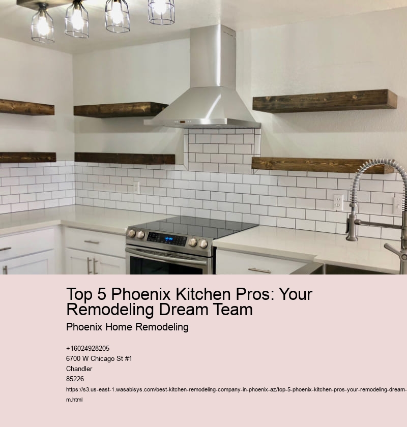 Top 5 Phoenix Kitchen Pros: Your Remodeling Dream Team