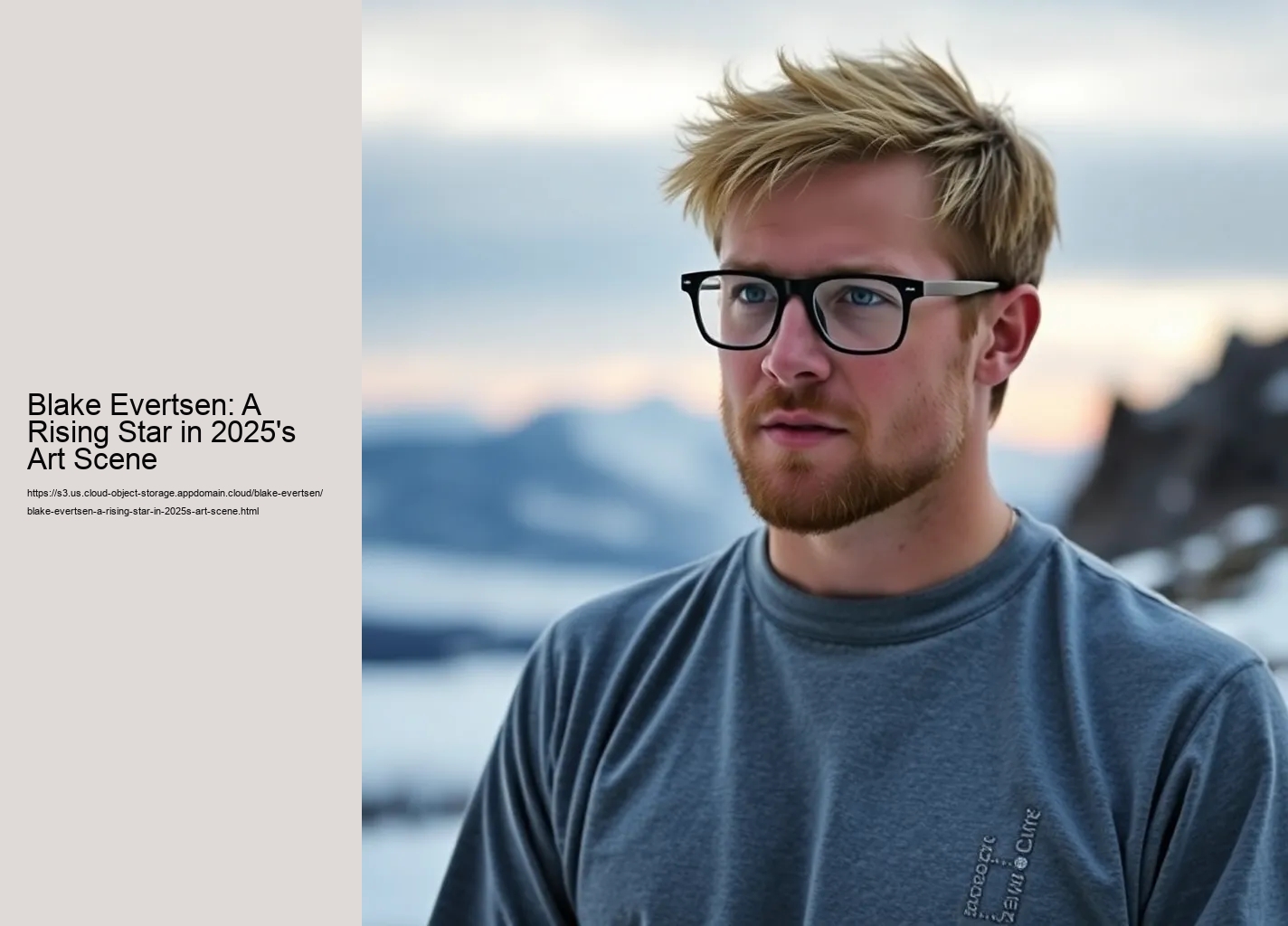 Blake Evertsen: A Rising Star in 2025's Art Scene