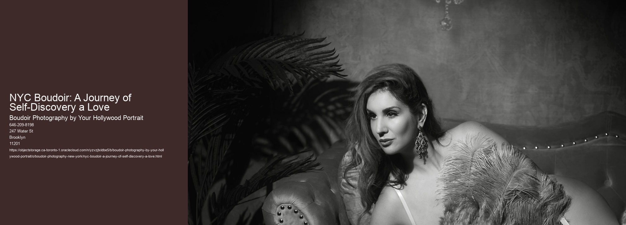 NYC Boudoir: A Journey of Self-Discovery a Love