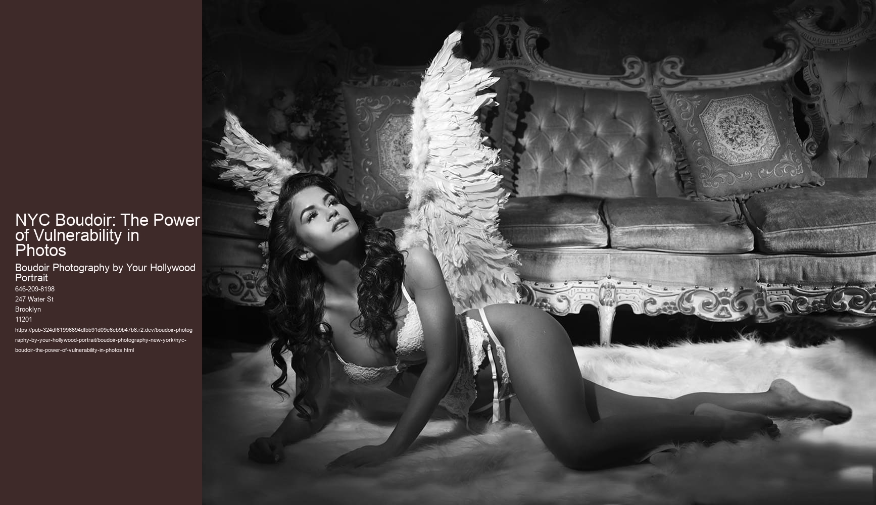 NYC Boudoir: The Power of Vulnerability in Photos