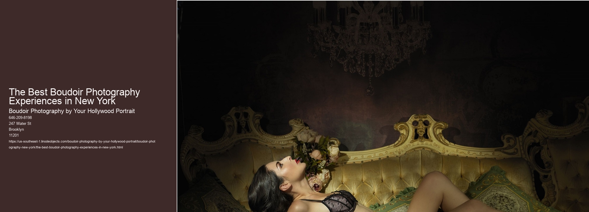 The Best Boudoir Photography Experiences in New York