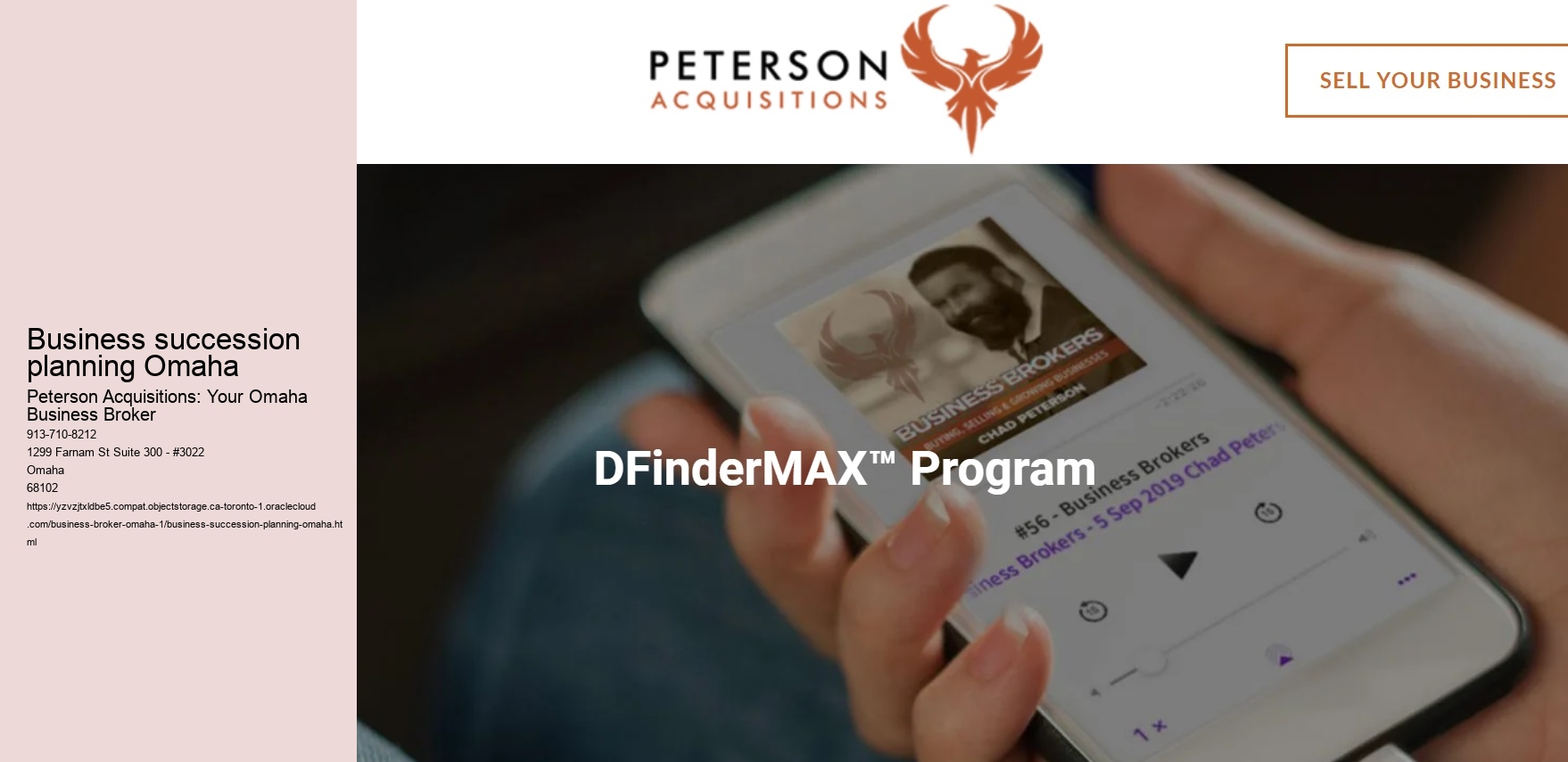 Business succession planning Omaha