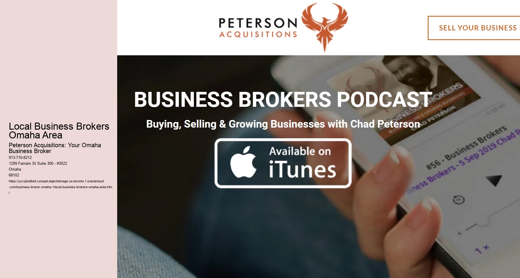 Local Business Brokers Omaha Area