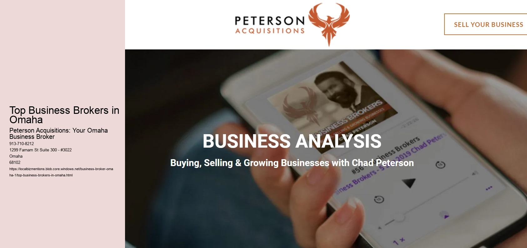 Top Business Brokers in Omaha