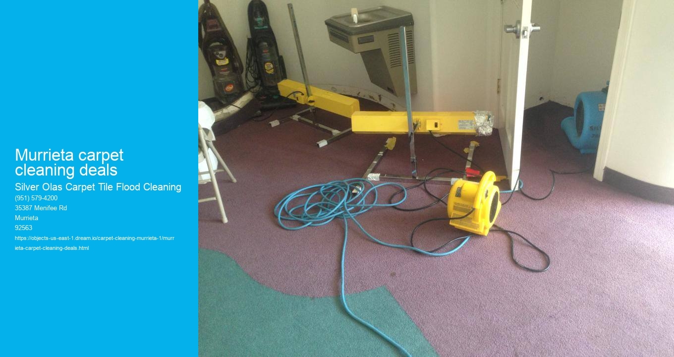 Murrieta carpet cleaning deals