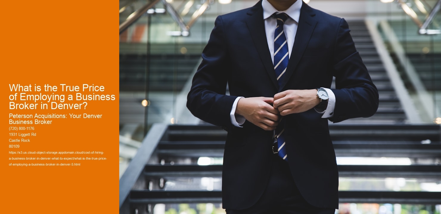 What is the True Price of Employing a Business Broker in Denver?