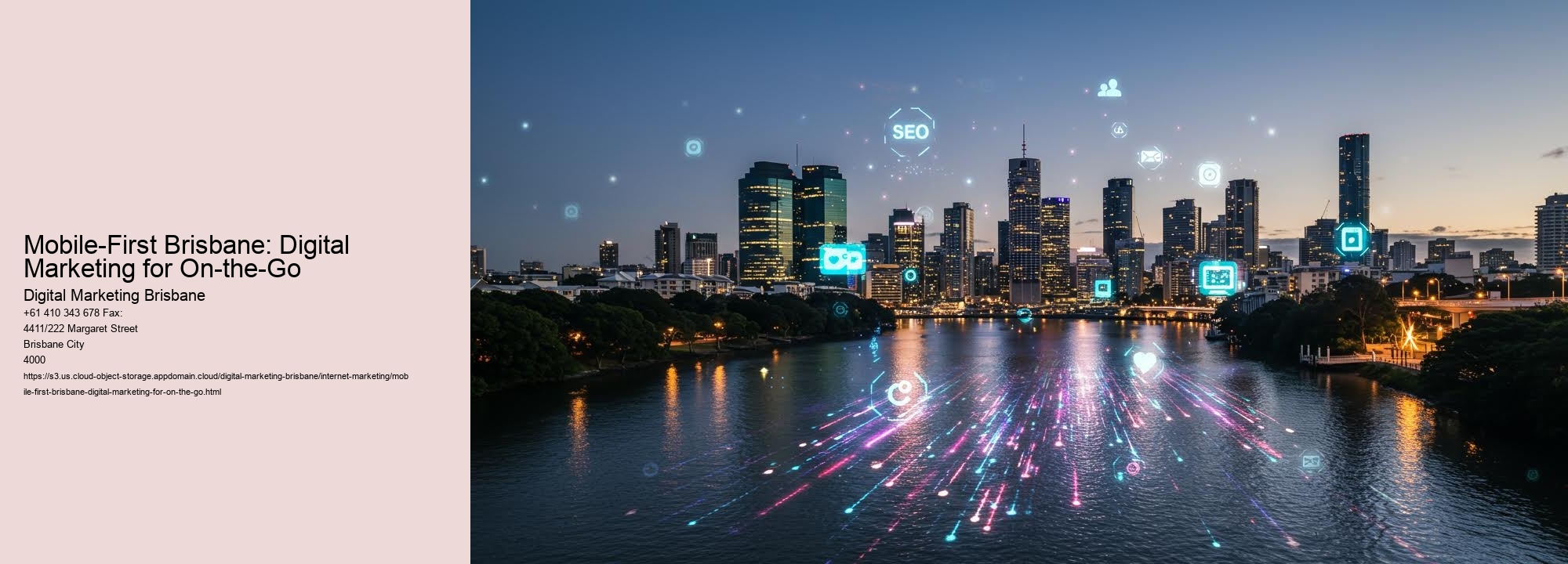 Mobile-First Brisbane: Digital Marketing for On-the-Go