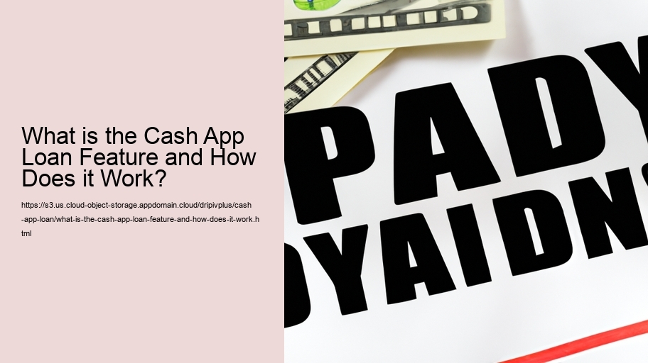 What is the Cash App Loan Feature and How Does it Work?