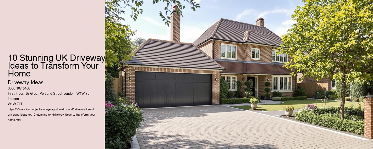 10 Stunning UK Driveway Ideas to Transform Your Home