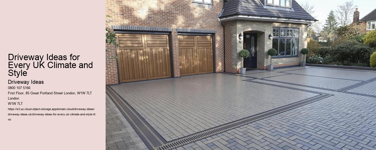 Driveway Ideas for Every UK Climate and Style