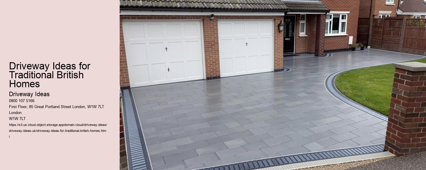 Driveway Ideas for Traditional British Homes