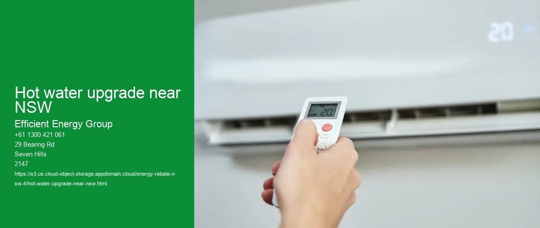 Hot water upgrade near NSW