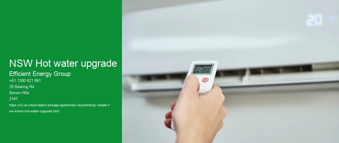 NSW Hot water upgrade