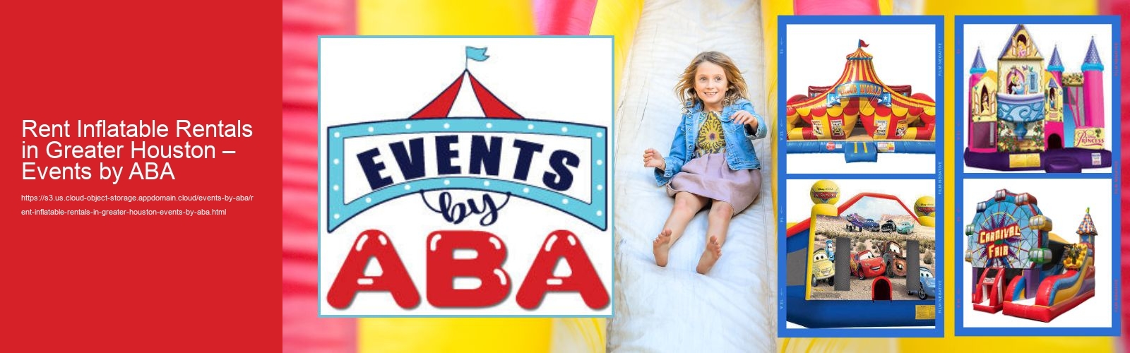 Rent Inflatable Rentals in Greater Houston – Events by ABA