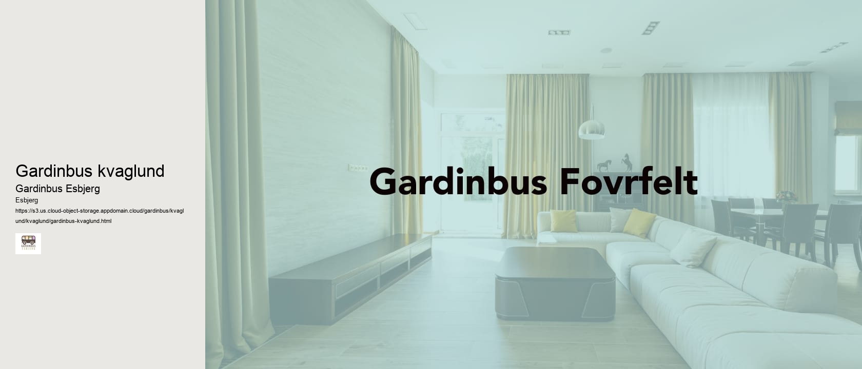 gardinbus kvaglund