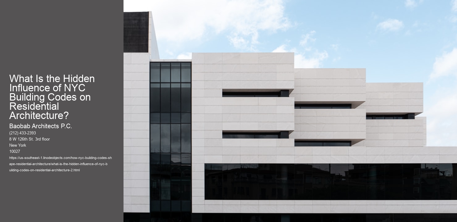 What Is the Hidden Influence of NYC Building Codes on Residential Architecture?
