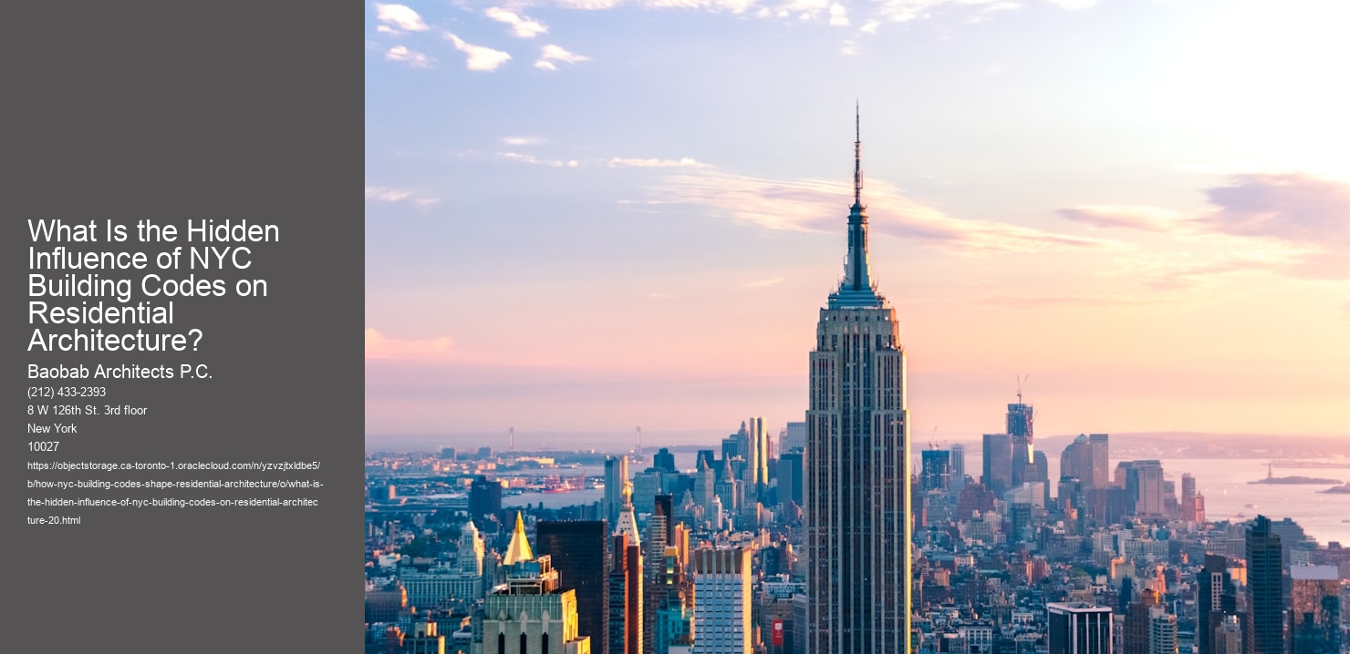 What Is the Hidden Influence of NYC Building Codes on Residential Architecture?