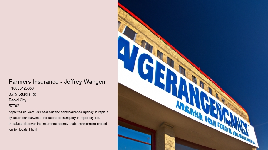 What's the secret to tranquility in Rapid City, South Dakota? Discover the Insurance Agency That's Transforming Protection for Locals!