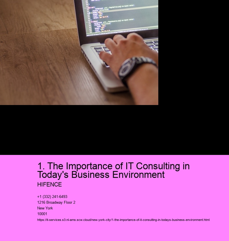 1. The Importance of IT Consulting in Today's Business Environment
