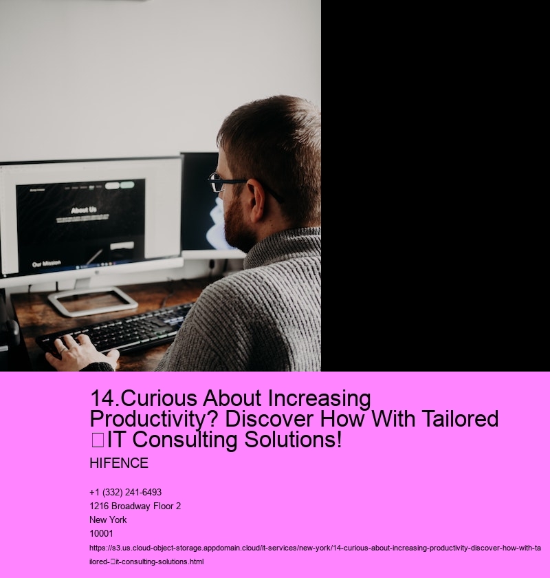 14.Curious About Increasing Productivity? Discover How With Tailored  IT Consulting Solutions!  