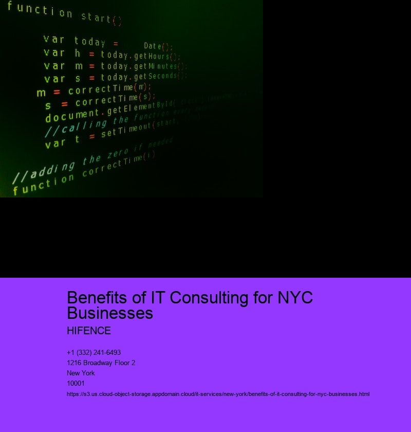 Advantages of IT Consulting for NYC Businesses
