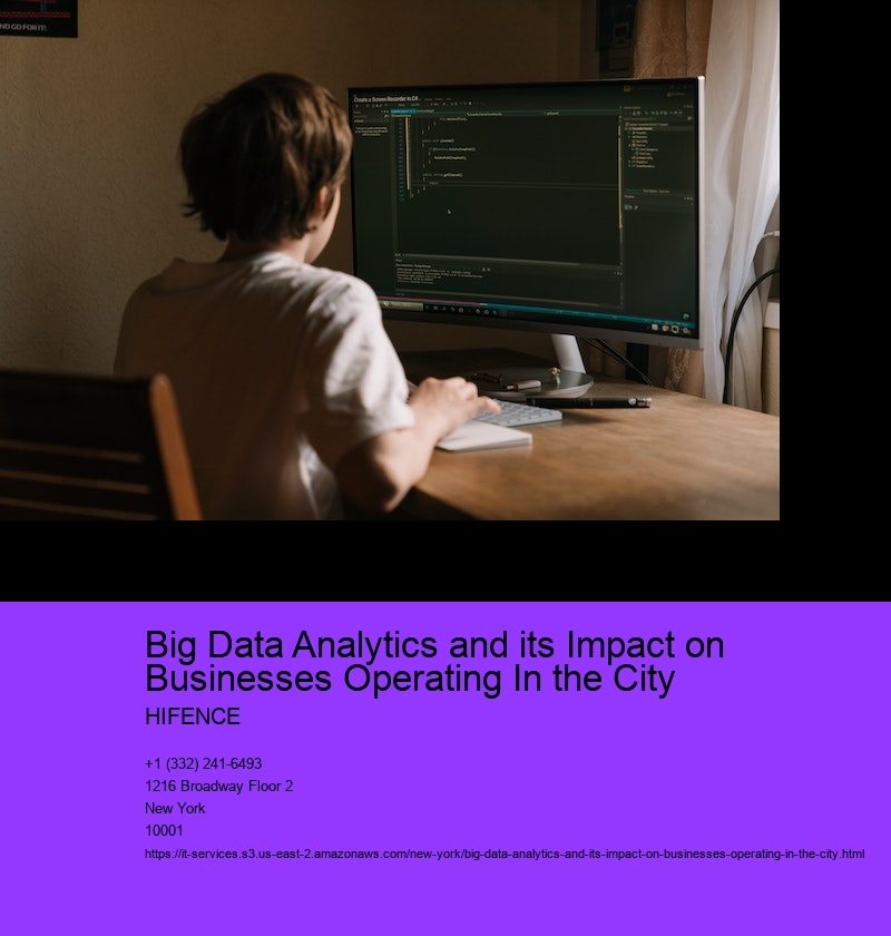 Big Data Analytics and its Impact on Businesses Operating In the City 
