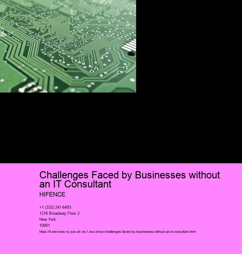 Challenges Faced by Businesses without an IT Consultant 
