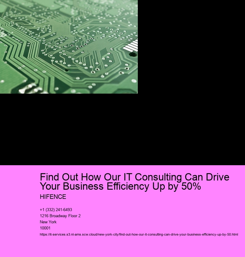 Find Out How Our IT Consulting Can Drive Your Business Efficiency Up by 50%