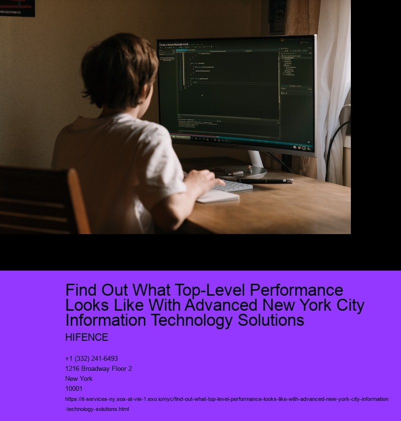 Find Out What Top-Level Performance Looks Like With Advanced New York City Information Technology Solutions   