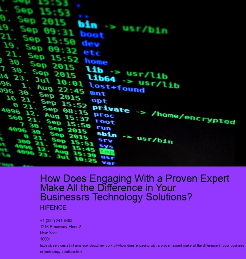 How Does Engaging With a Proven Expert Make All the Difference in Your Businessrs Technology Solutions? 