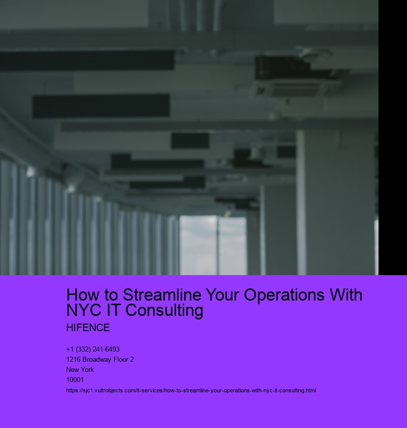 How to Streamline Your Operations With NYC IT Consulting 