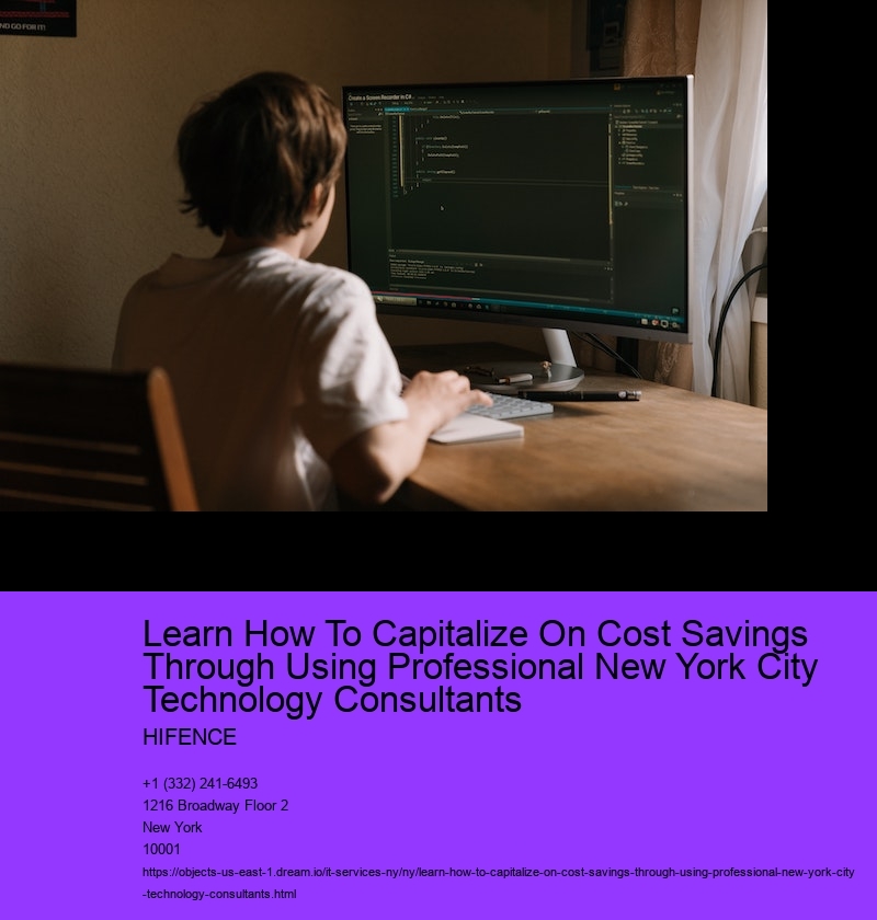 Learn How To Capitalize On Cost Savings Through Using Professional New York City Technology Consultants  