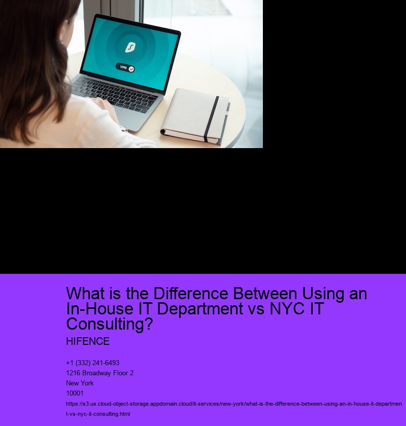 Advantages of using an In-House IT Department