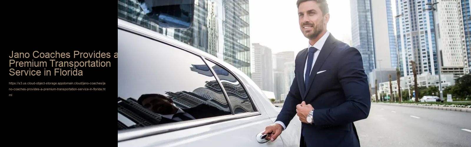 Jano Coaches Provides a Premium Transportation Service in Florida